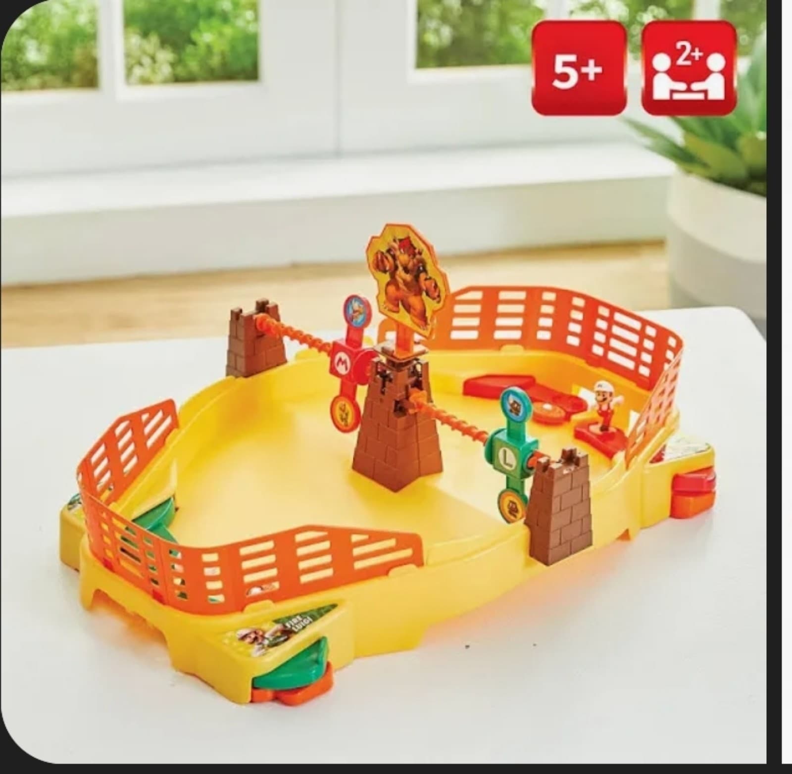 SUPER MARIO FIRE MARIO STADIUM PINBALL PLAYSET EPOCH - Thumbnail 2