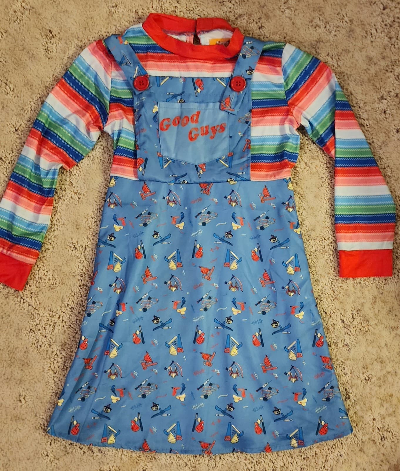 Girls Chuckie Costume sz M/L - Image 1
