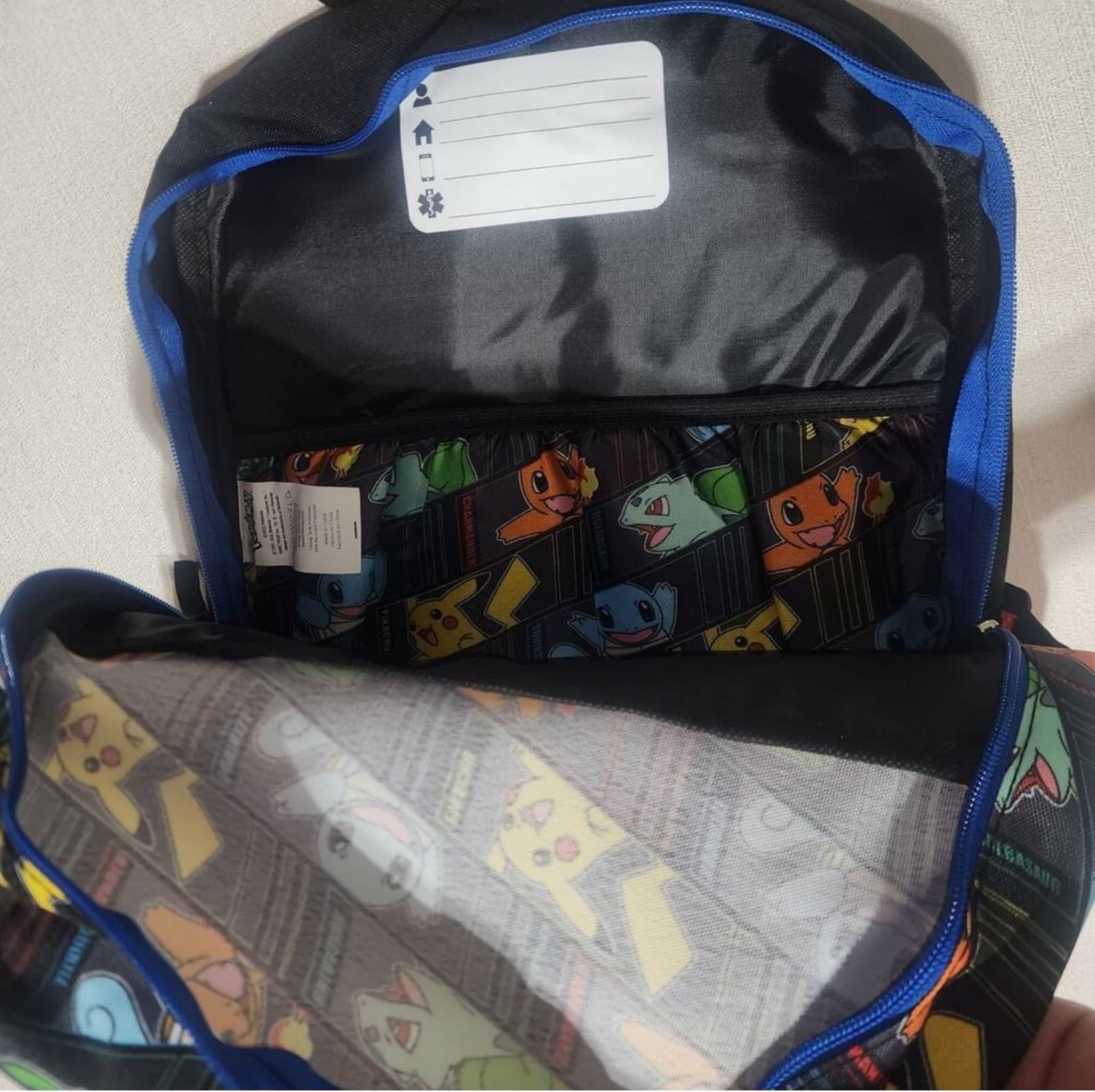 Pokémon children's backpack Bioworld 16" - Thumbnail 5