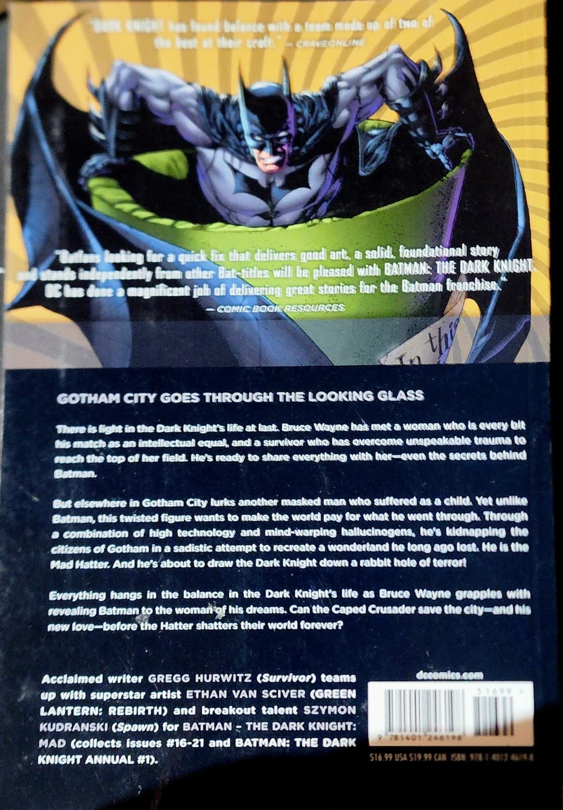 DC Comics Batman Dark Knight New 52 Vol. 3 Mad - Thumbnail 5