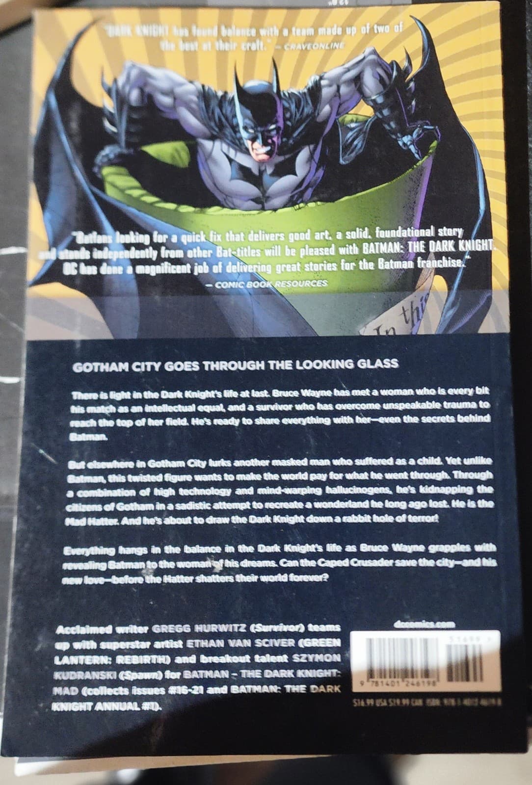 DC Comics Batman Dark Knight New 52 Vol. 3 Mad - Thumbnail 4