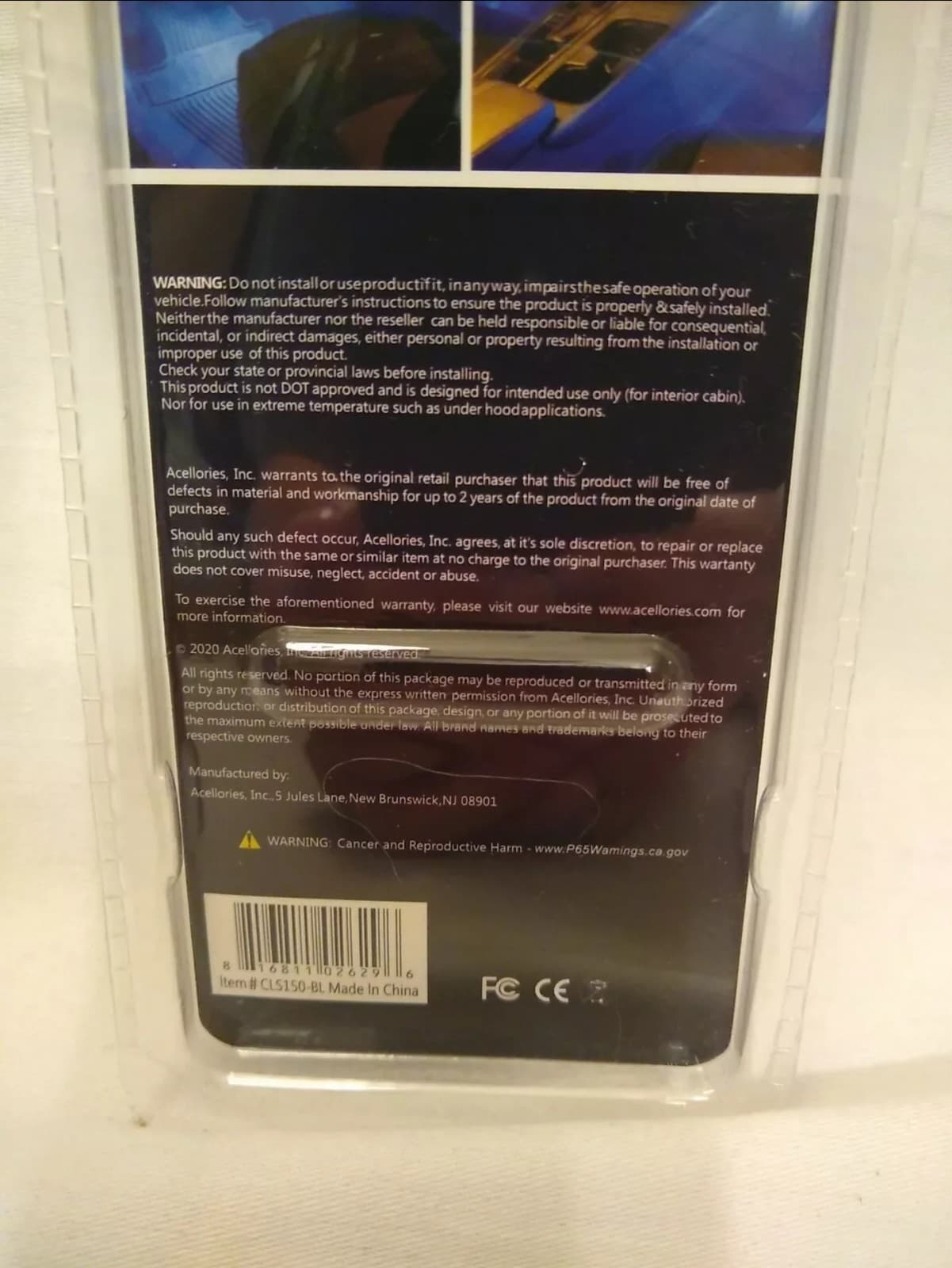 Car LED Blue Strip Lights IP65 28 Inch New In Package - Thumbnail 3