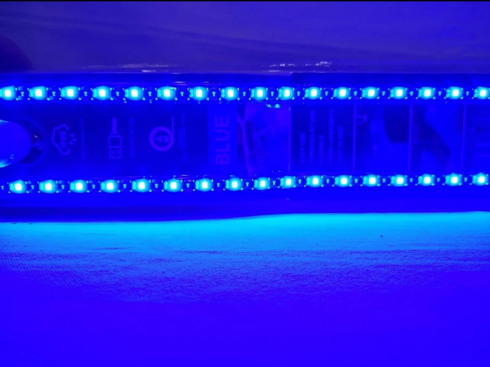 Car LED Blue Strip Lights IP65 28 Inch New In Package - Thumbnail 2