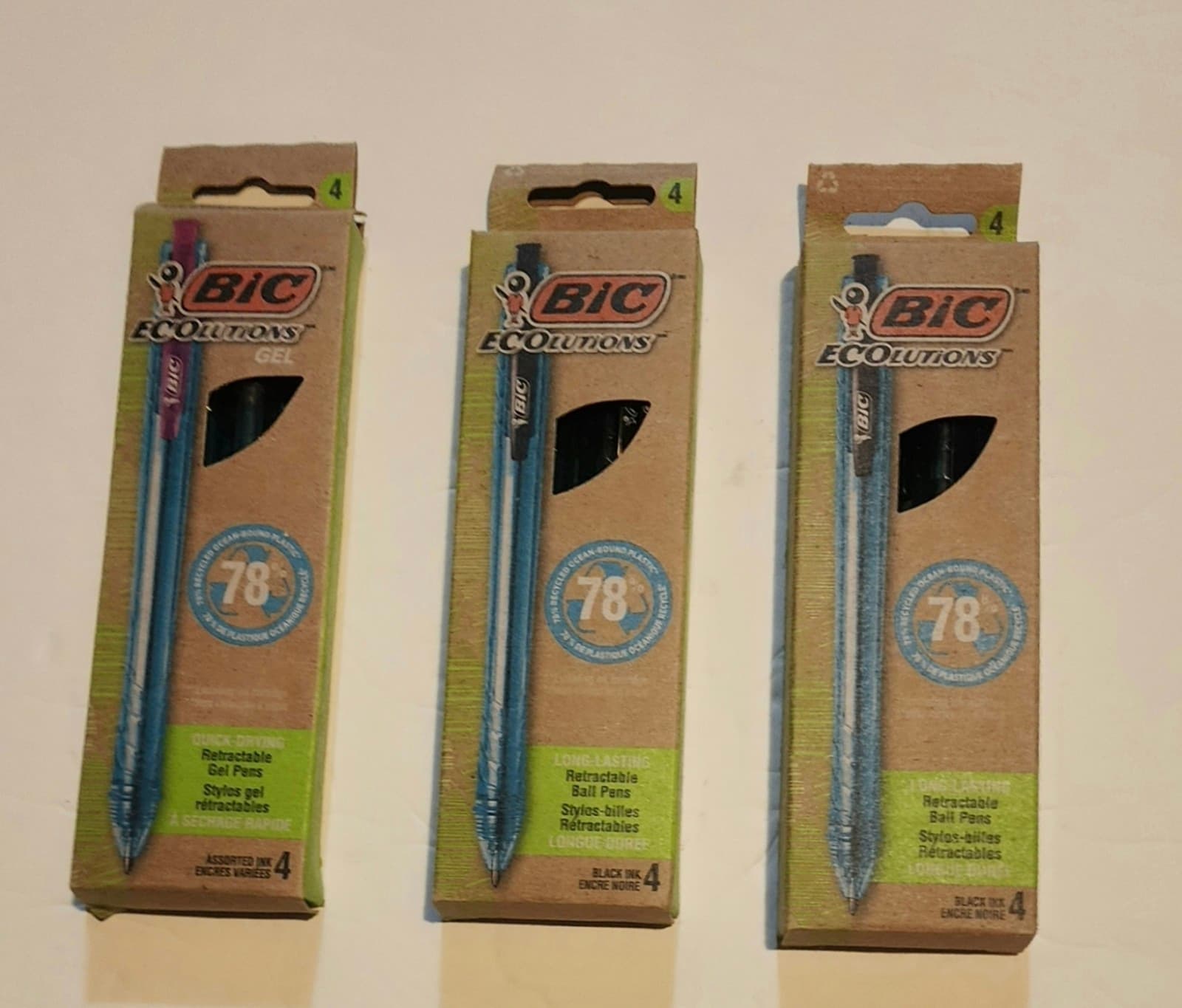 Box Ecolutions Pens 3 packages - Image 1