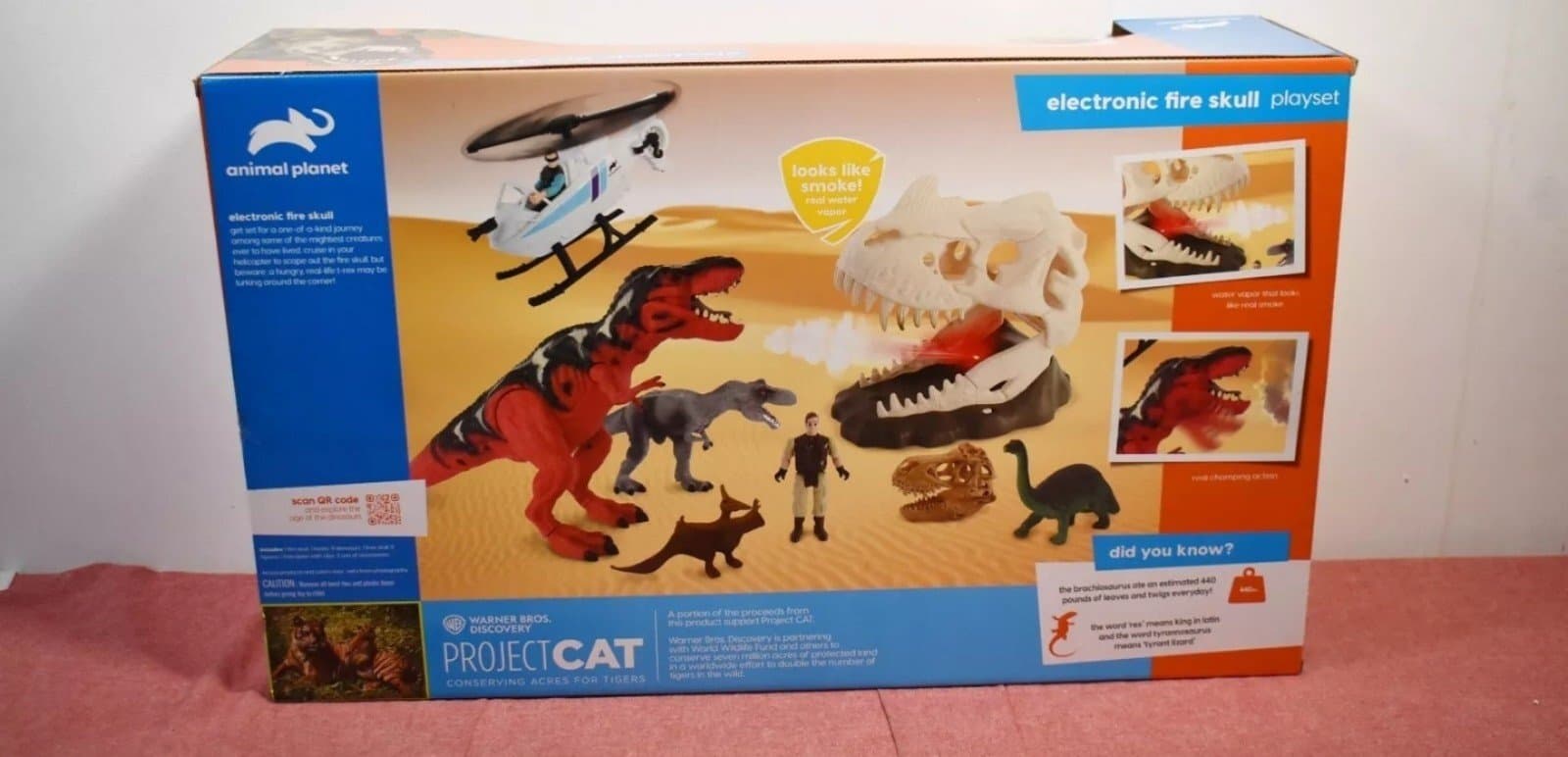 Dinosaur Fire Skull Playset by Animal Planet - Thumbnail 4