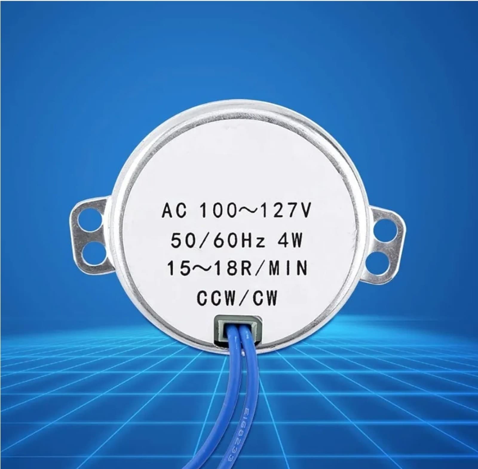 Geared Motor for Electric Fan, Heater, Handicrafts(15-18RPM) - Thumbnail 2