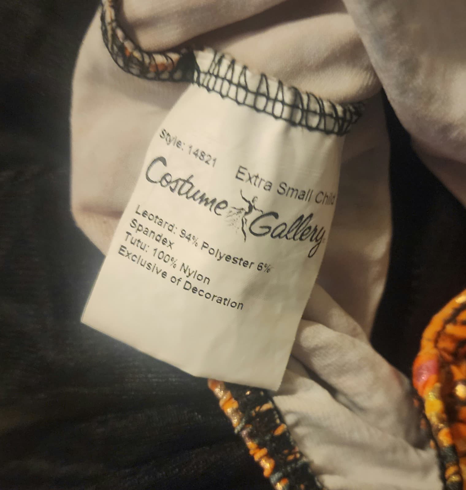 Girls Cat Themed Dance Recidal Costume Sz XS - Thumbnail 9