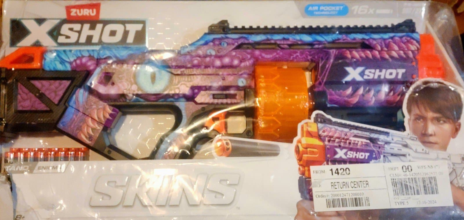 Zuru X-Shot Skins Nerf Gun - Image 1