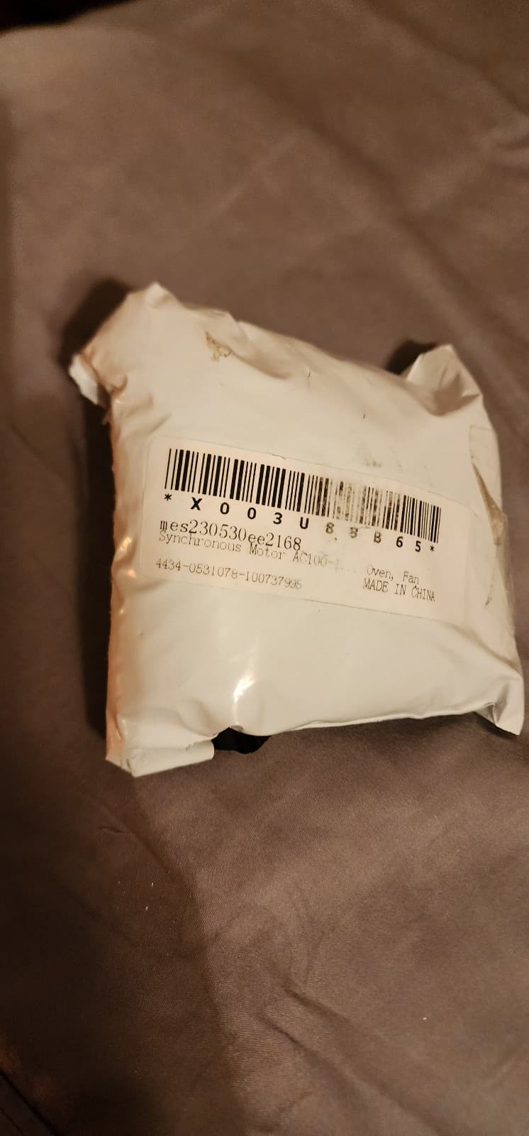 Geared Motor for Electric Fan, Heater, Handicrafts(15-18RPM) - Thumbnail 6