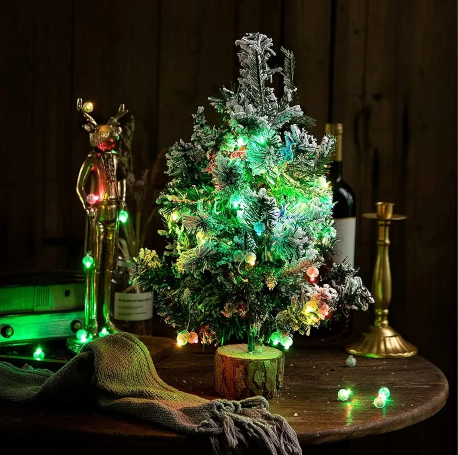 Mini Balloon Lights, Waterproof LED Light, 100pc Multi-colored - Thumbnail 6