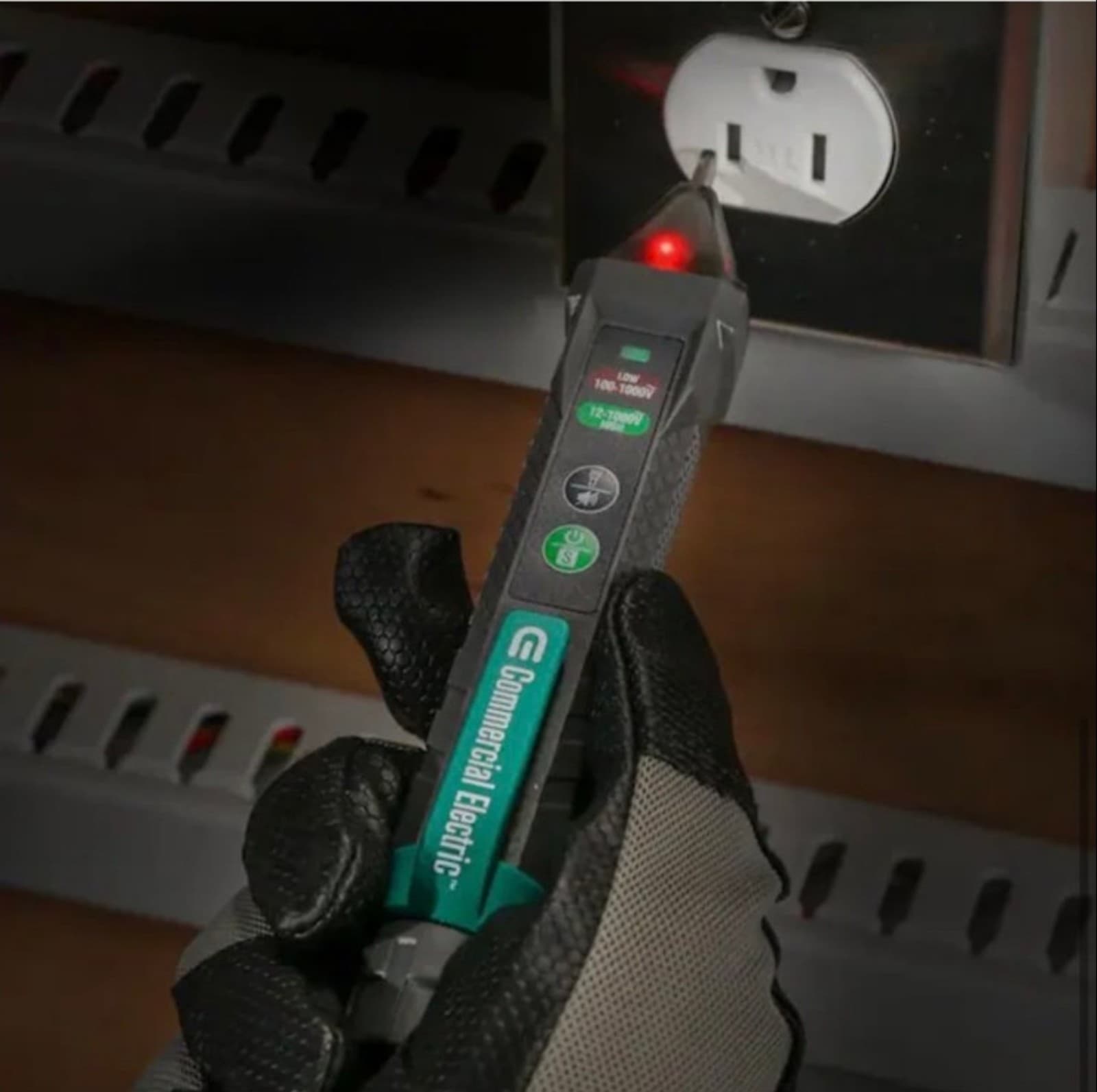 Commercial Electric AC Voltage Detector + Adjustable Sensitivity - Thumbnail 3