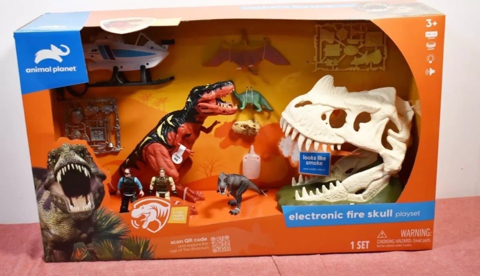 Dinosaur Fire Skull Playset by Animal Planet - Image 1