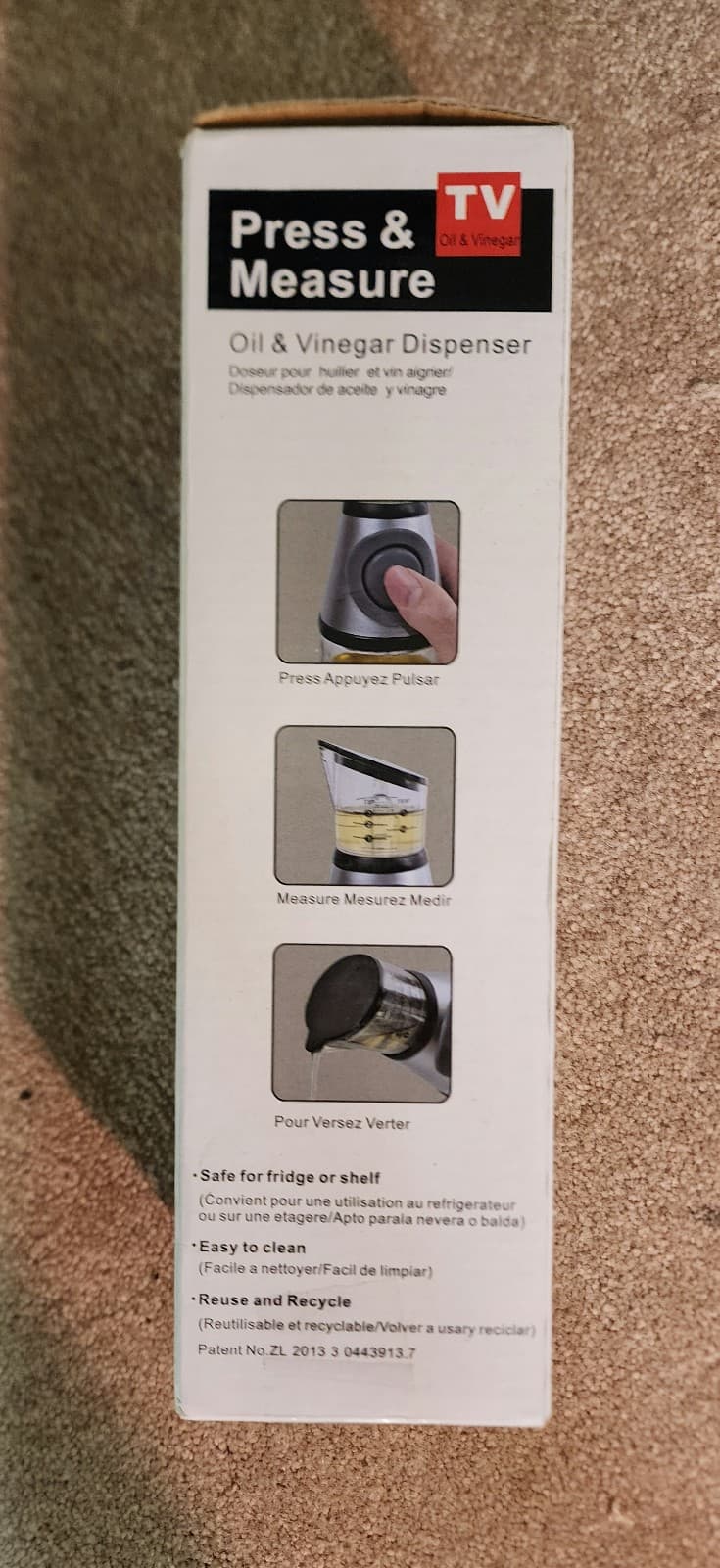 Olive Oil Dispenser Bottle with Pump - Oil Dispenser for Kitchen, Glass Oil - Thumbnail 7