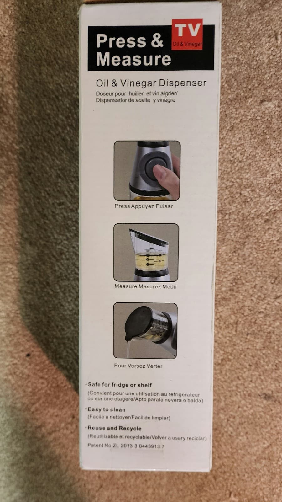 Olive Oil Dispenser Bottle with Pump - Oil Dispenser for Kitchen, Glass Oil - Thumbnail 5