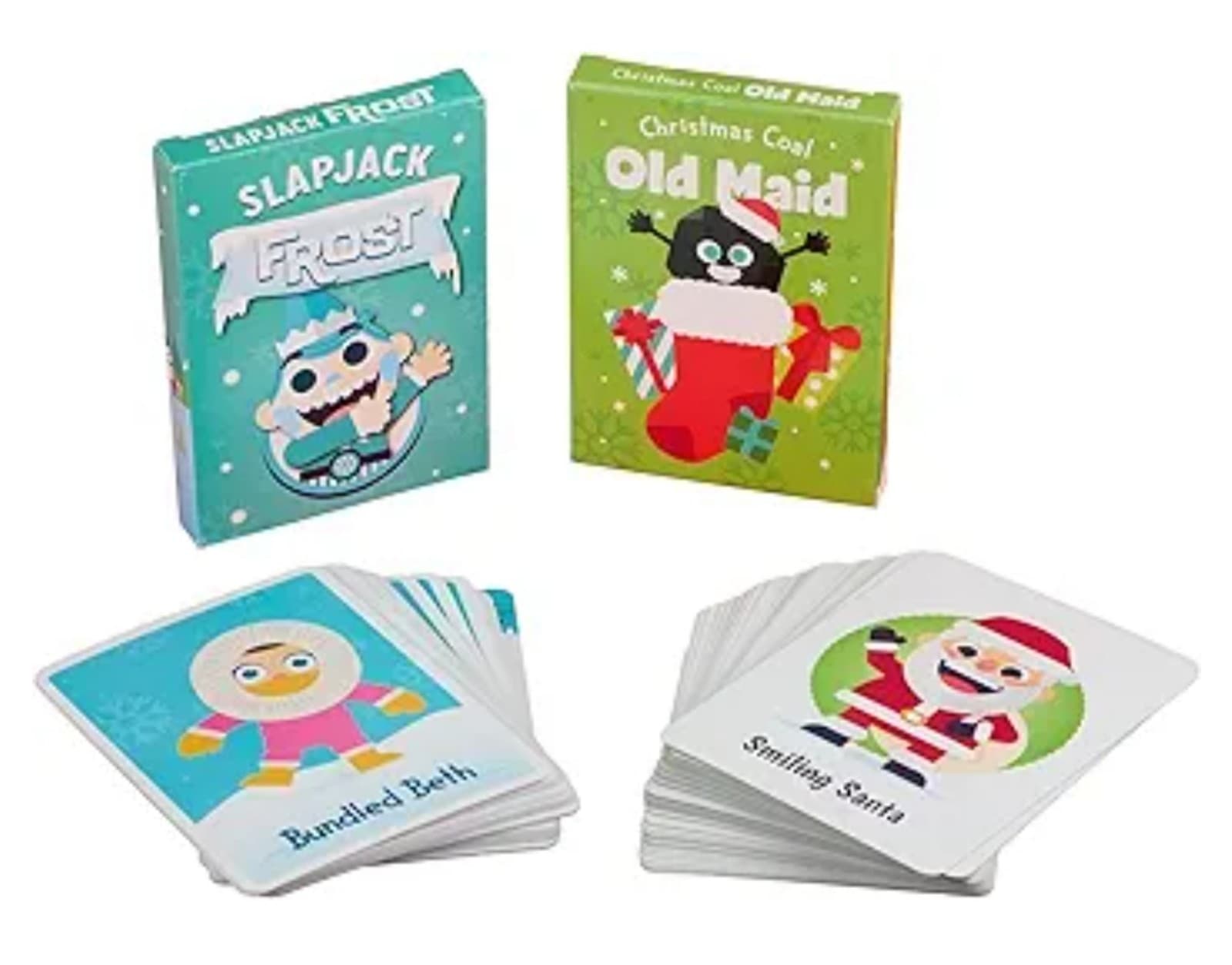 Slap Jack Frost & Christmas Coal Old Maid - 2 Game Pack - Thumbnail 2