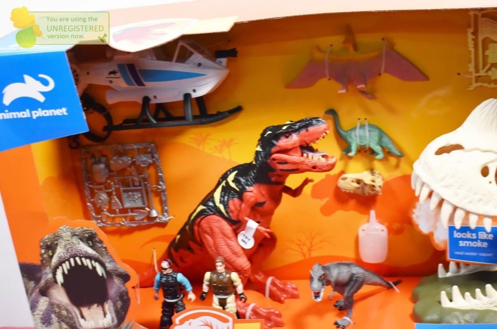 Dinosaur Fire Skull Playset by Animal Planet - Thumbnail 2