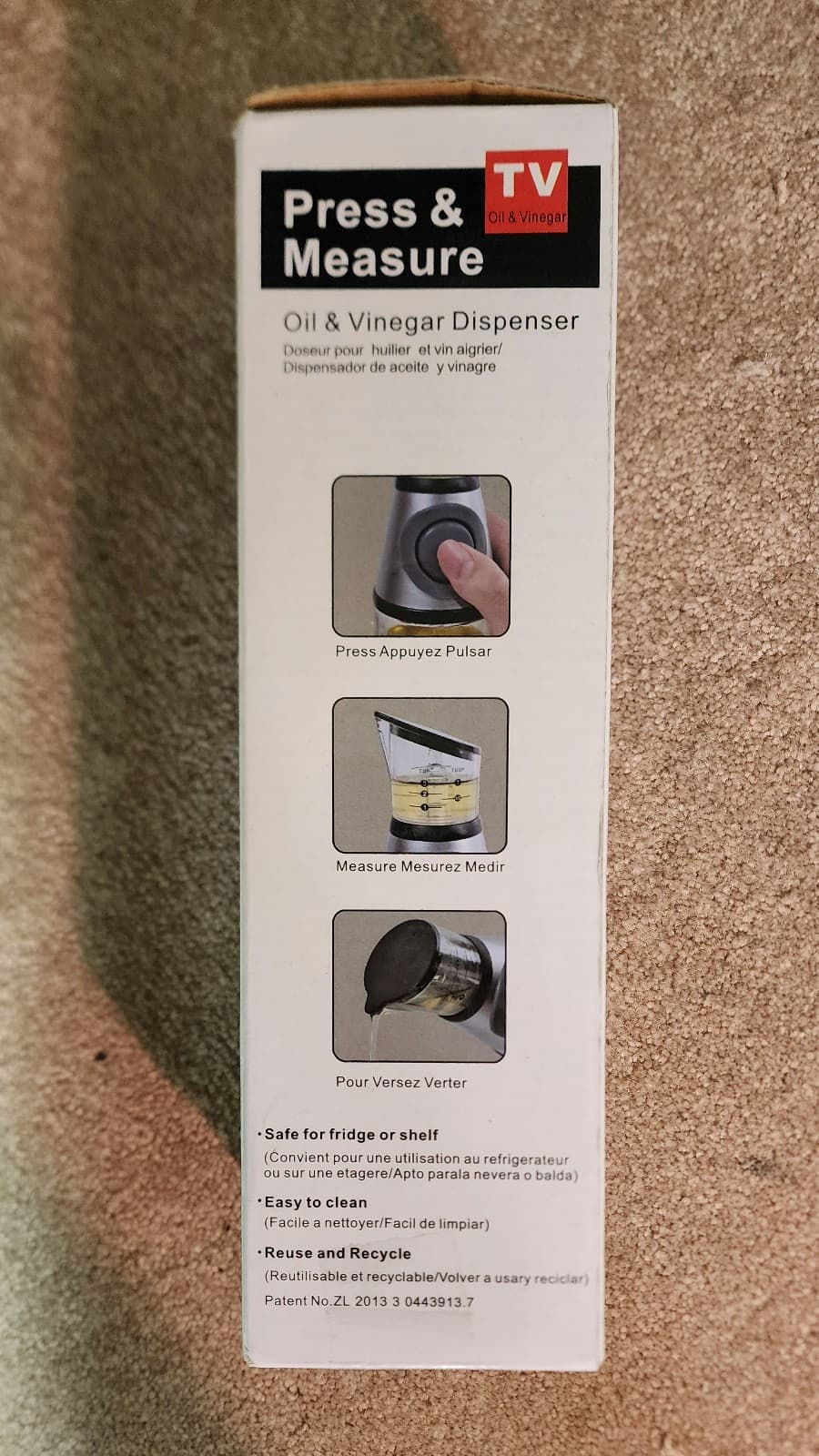 Olive Oil Dispenser Bottle with Pump - Oil Dispenser for Kitchen, Glass Oil - Thumbnail 6