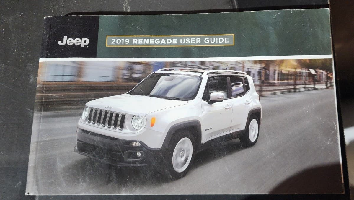 Jeep Renegade Owners Manual 2019 User Guide 19 - Image 1