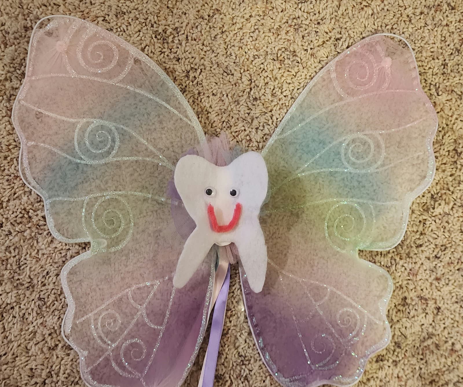 Rainbow Unicorn Tutu Dress Costume sz Medium - Thumbnail 7