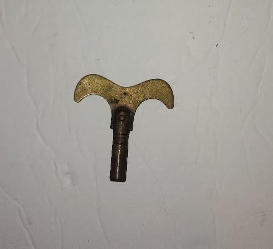 Early Style Clock Key, Size 6, for Steeple, Beehive, Other Early Spring Clock - Thumbnail 2
