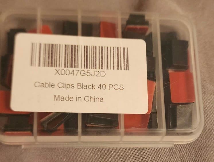 Cable Clips Self-Adhesive Wire Holder Wire Cord Holder Cable Organizer 40pcs - Thumbnail 7