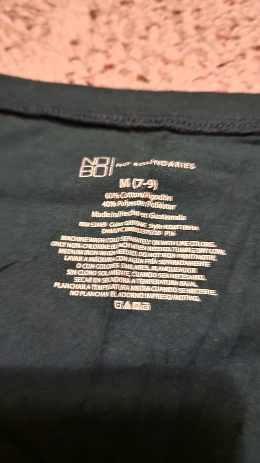 Green No Boundaries shirt size M - Thumbnail 3