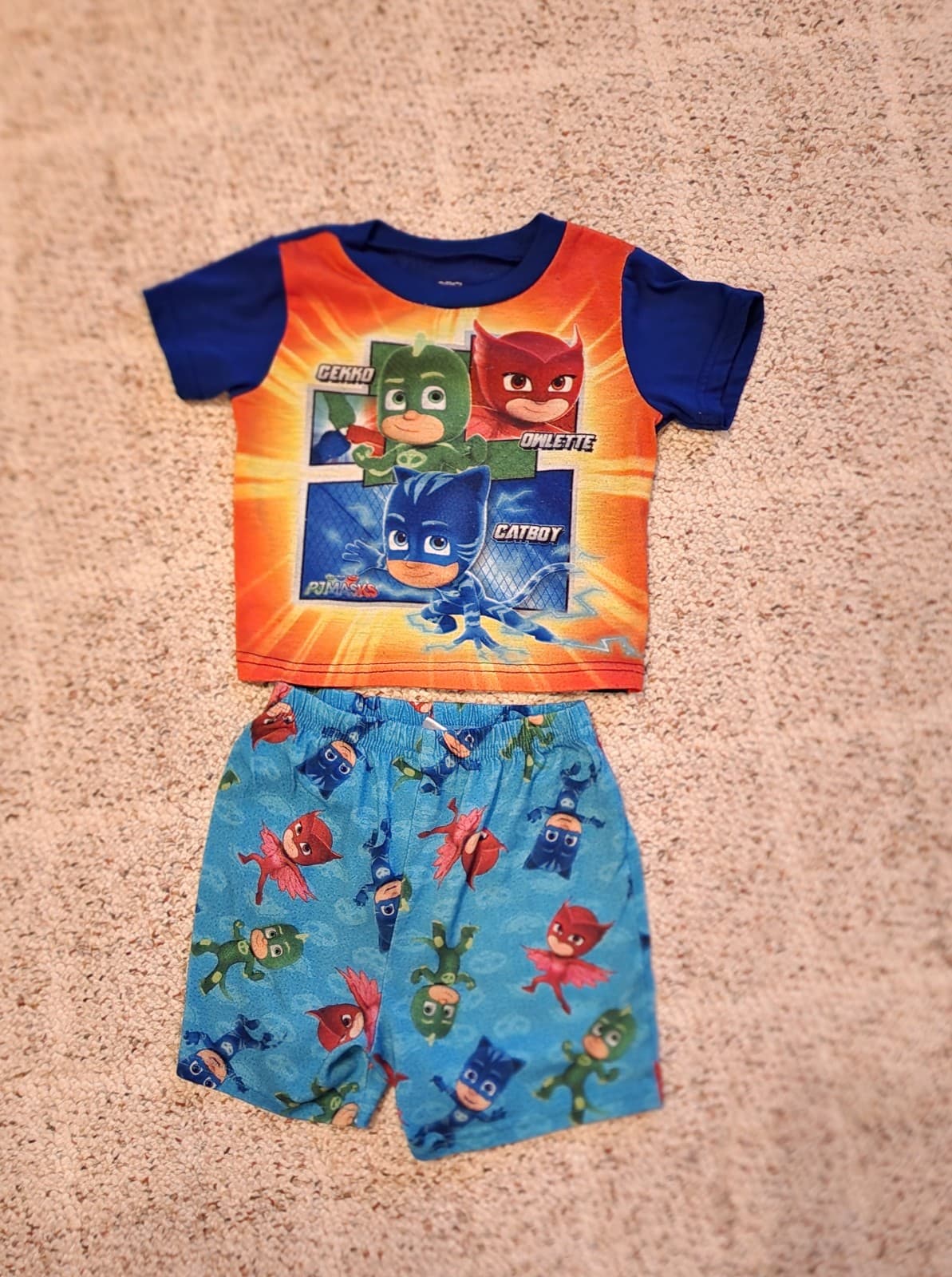 Boys 3T PJ Masks Outfit - Thumbnail 2