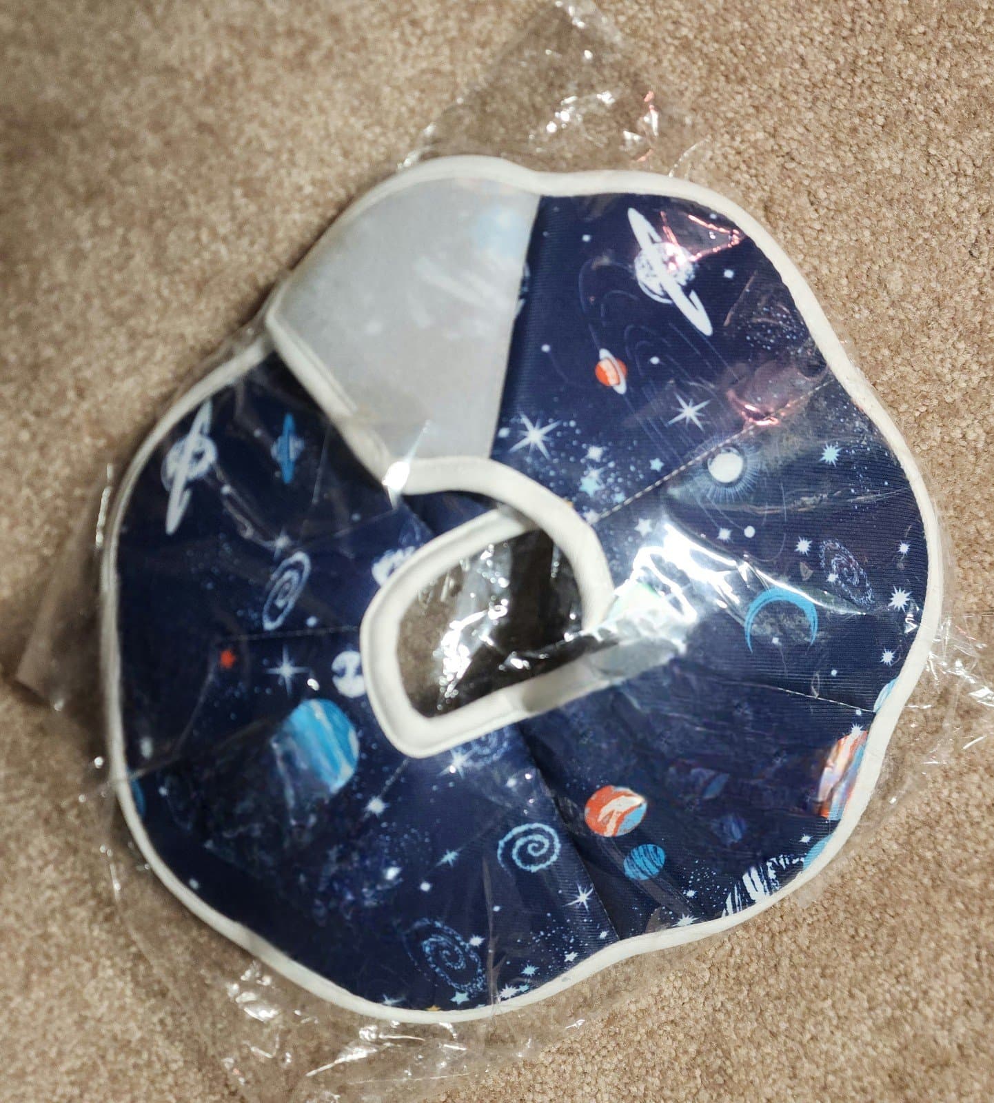 Cat Cone Recovery Collar After Surgery Soft Pet Protective Collar Adjustable S - Thumbnail 5