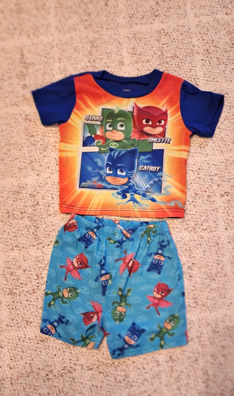Boys 3T PJ Masks Outfit - Image 1