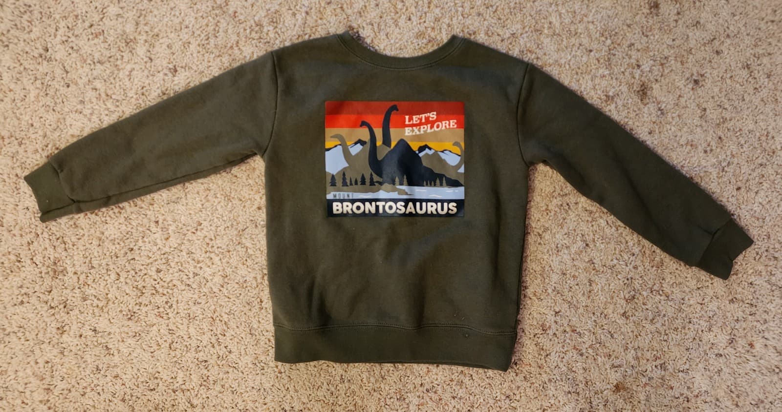 Boys 3T Dinosaur Outfit - Thumbnail 2