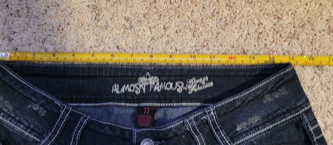 Jeans straight Leg Sz 11 Almost Famous - Thumbnail 7