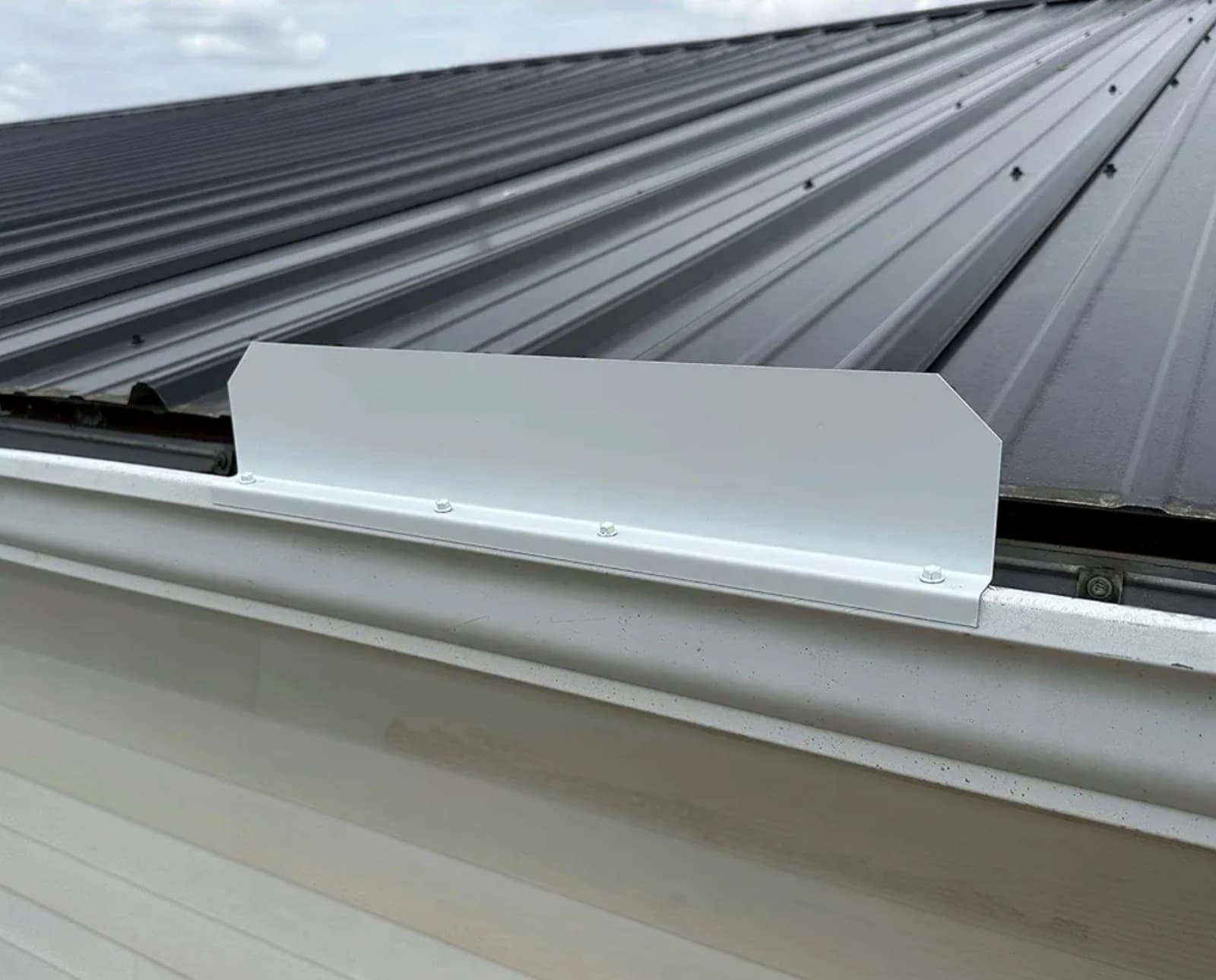 Gutter Valley Splash Guard - Straight Musket Brown 3 CT - Thumbnail 3