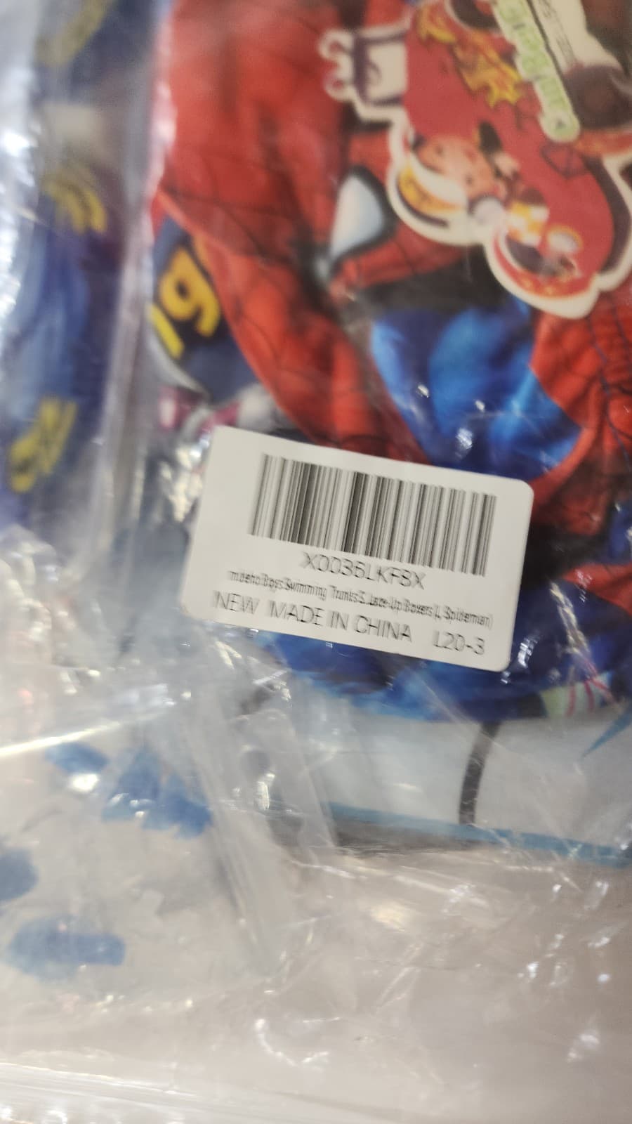 Spiderman Swim Set sz S/M - Thumbnail 3