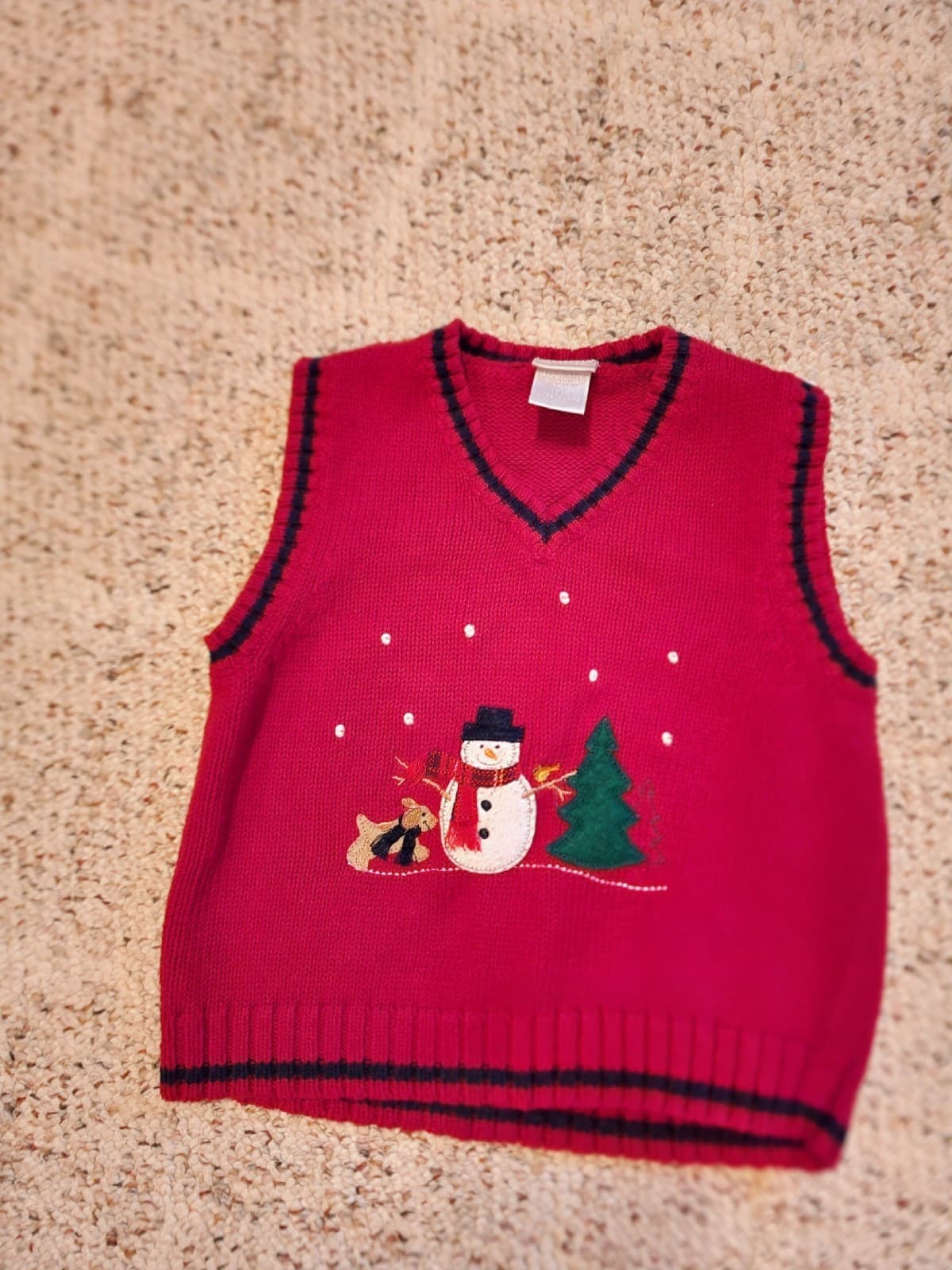 Christmas Sweater Vest 18mos - Thumbnail 3