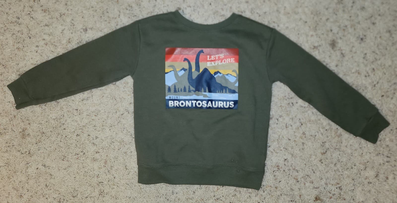 Boys 3T Dinosaur Outfit - Image 1