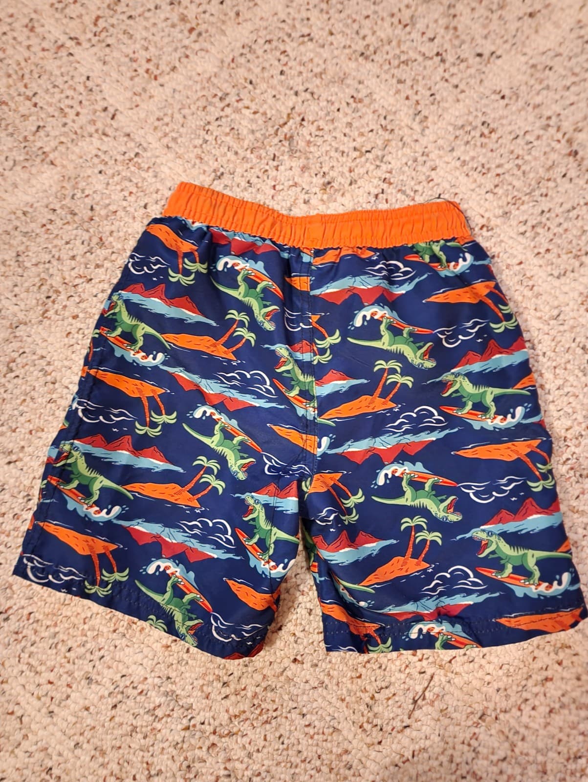 Boys Dinosaur Swim Trunks sz 4 - Thumbnail 3