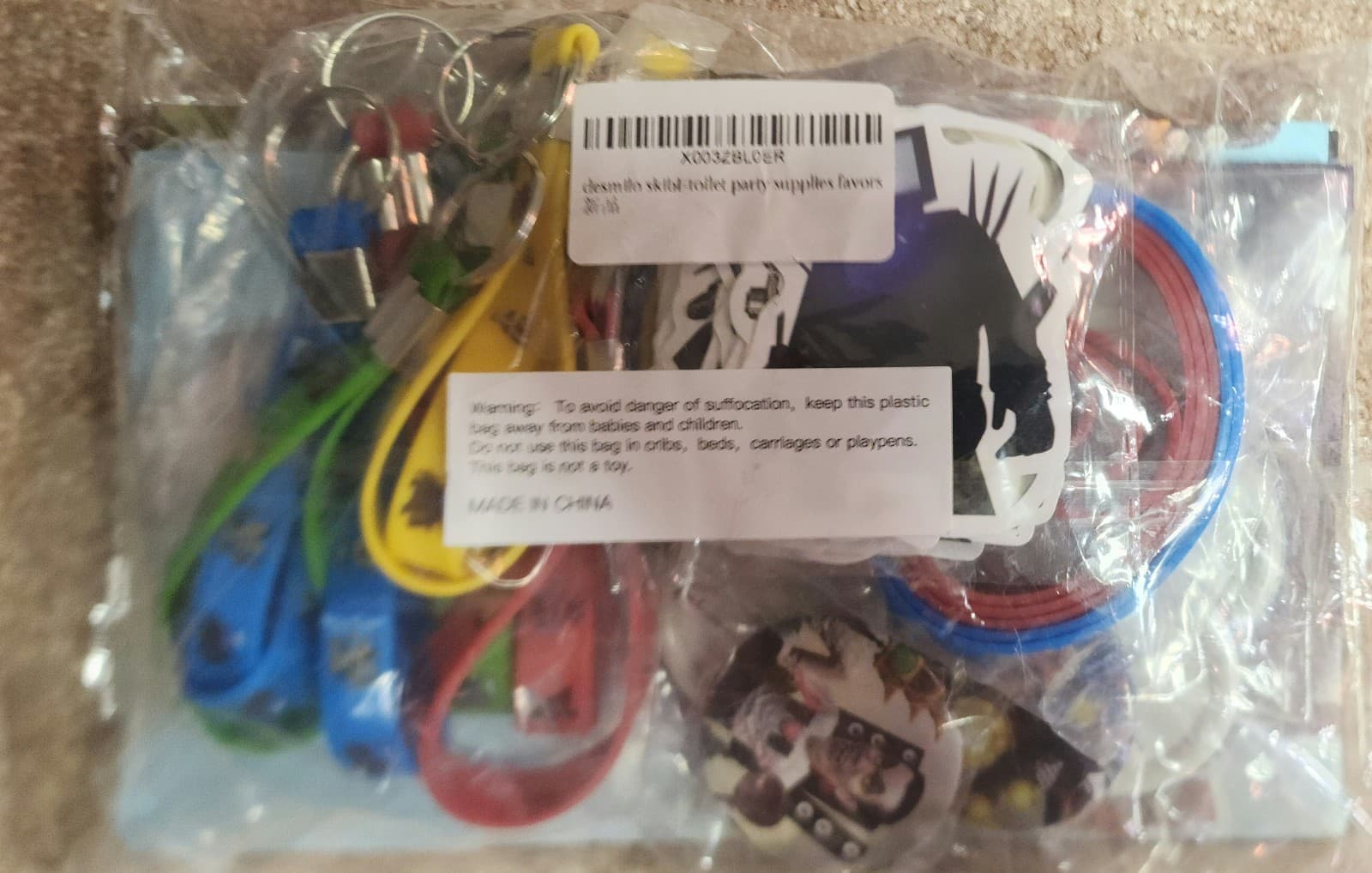 Skibidi Toilet Birthday Party Supplies & Decorations 10 Guests - Image 1