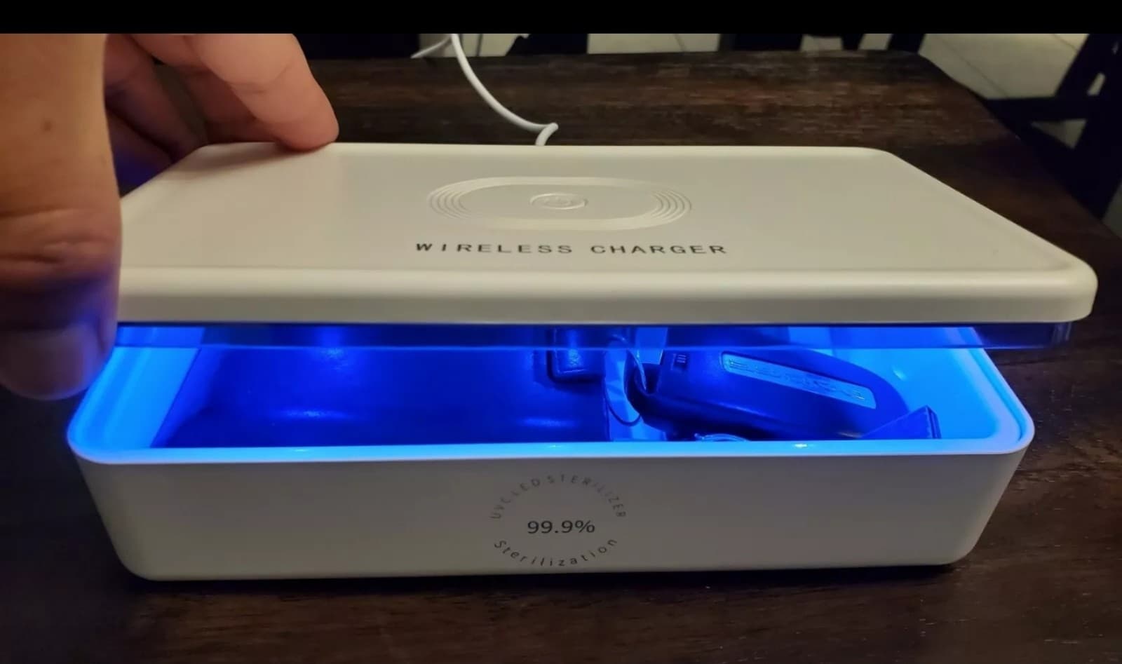 UV multifunctional sterilizer wireless charger - Image 1