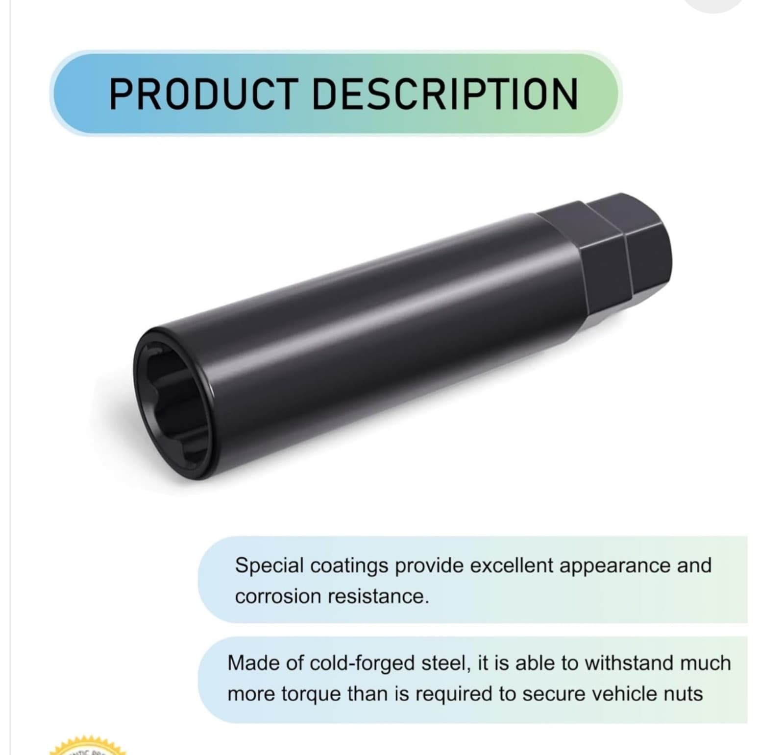 Car Lug Nut Key, Drive Tuner Replacement, Wheel Lock Removal Tool Kit, Socket Ke - Thumbnail 4