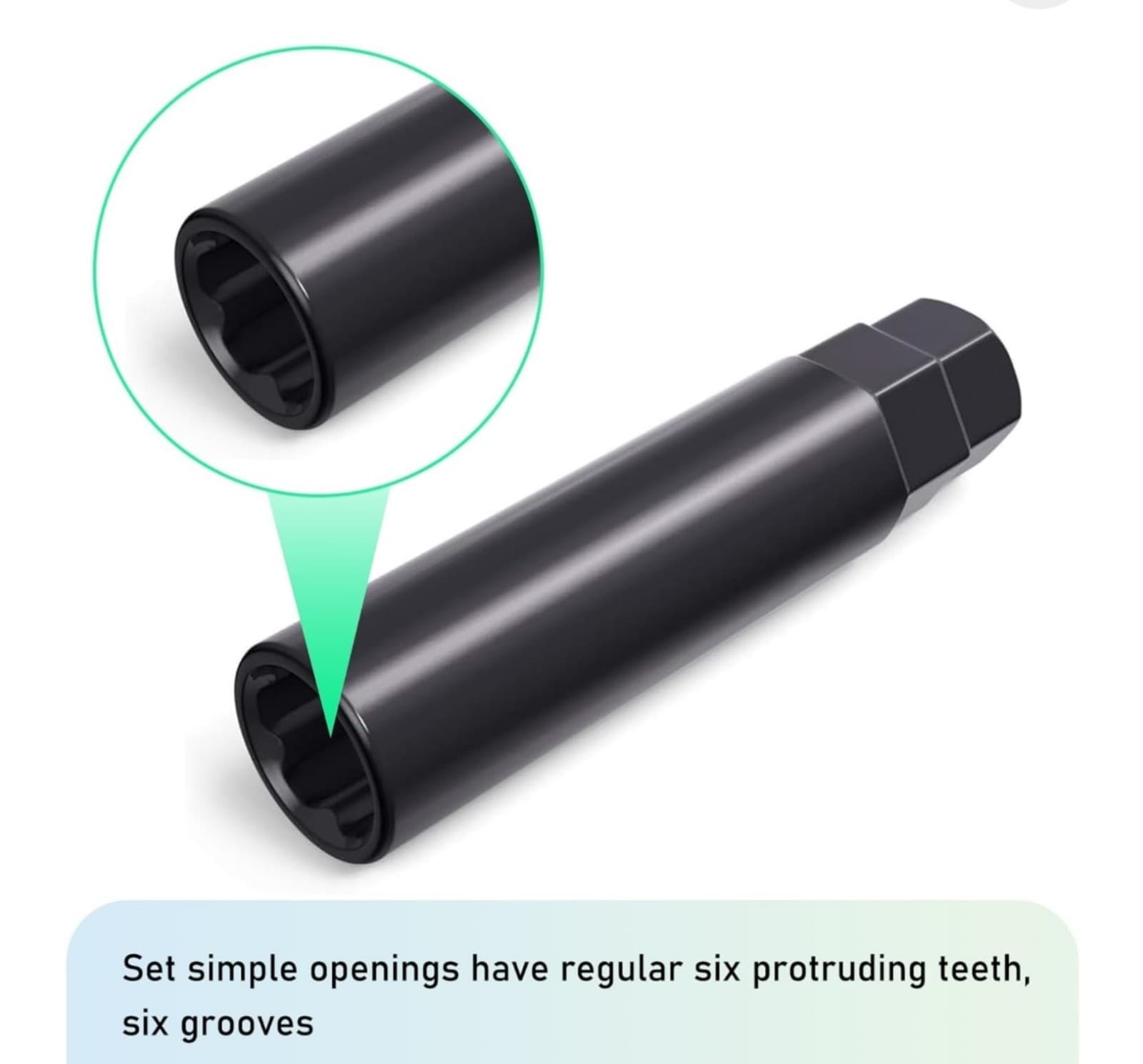 Car Lug Nut Key, Drive Tuner Replacement, Wheel Lock Removal Tool Kit, Socket Ke - Thumbnail 5