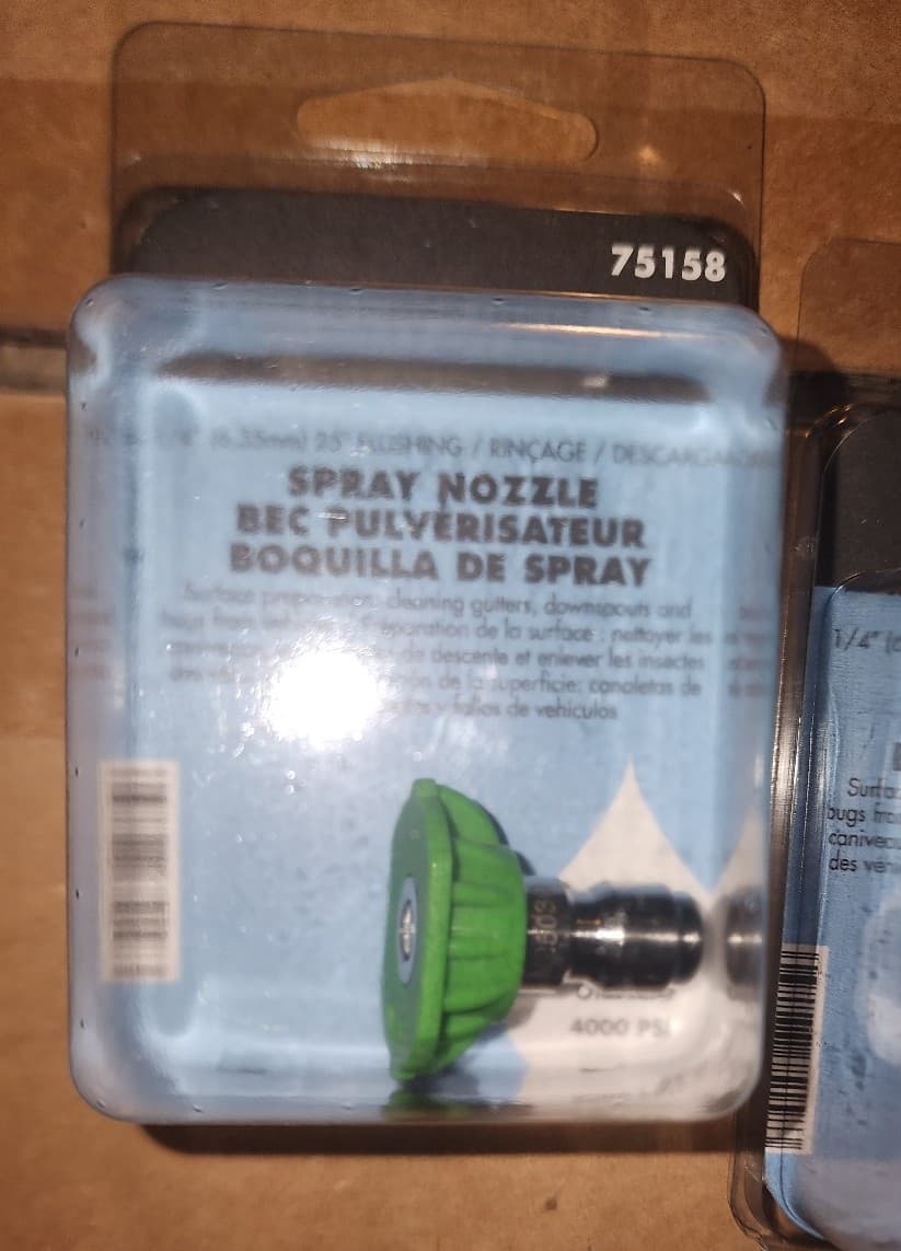 Pressure Washer Spray Nozzle 25 deg Nozzle 4000 psi - Thumbnail 2