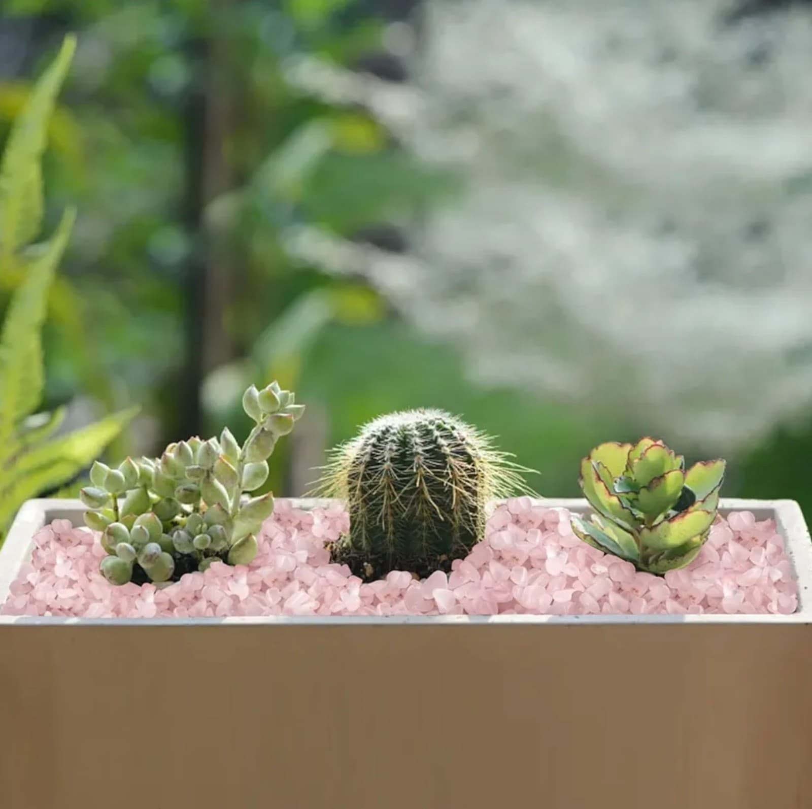 Rose Quartz Chips Natural Crushed Crystal Chip Bulk 7mm-9mm Irregular 1lbs - Thumbnail 6