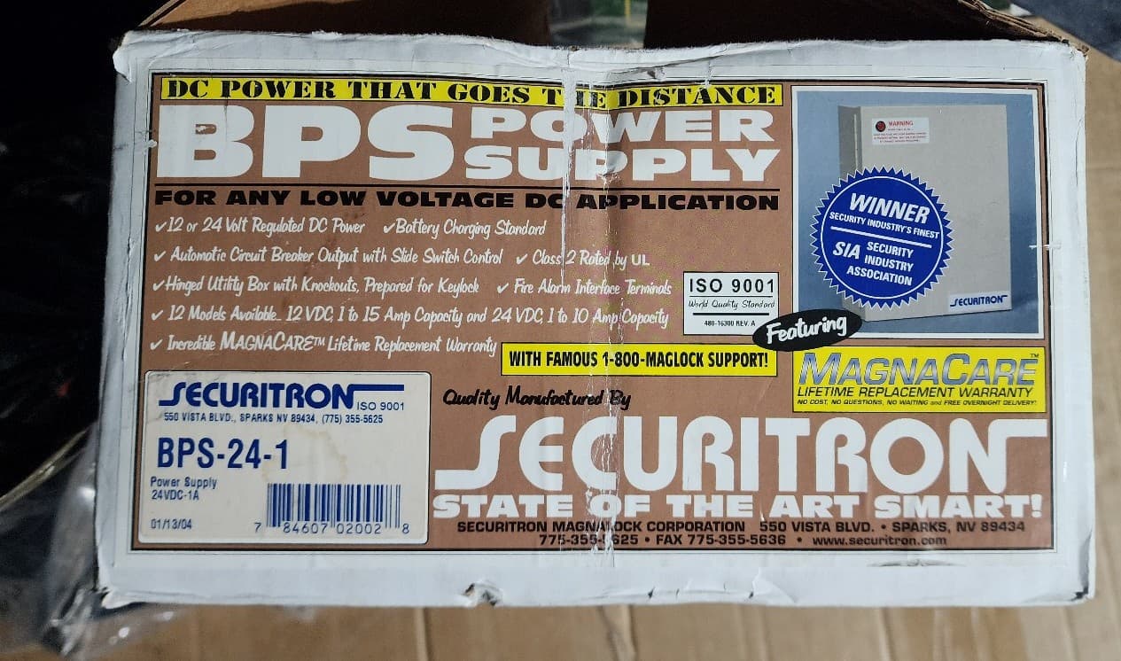 Dual Voltage Boxed Power Supply - BPS-12/24-1 - Thumbnail 5