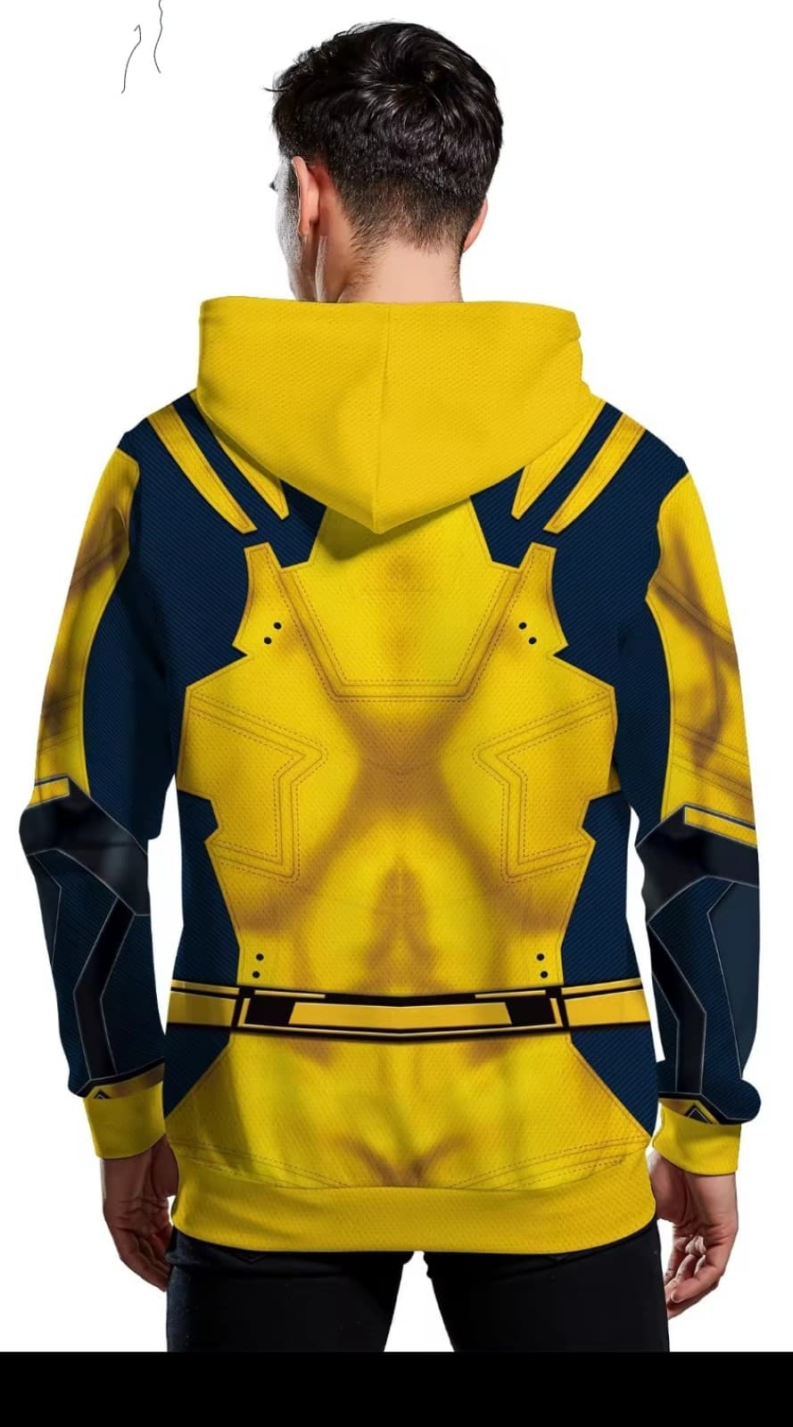 Deadpool 3 Wolverine Movie Zip-up Sweatshirt size XL - Thumbnail 4