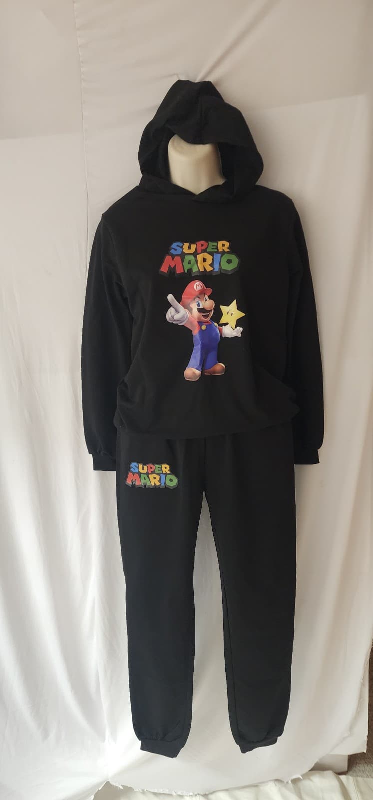Mario 2pc Sweatshirt Children's size Large - Image 1