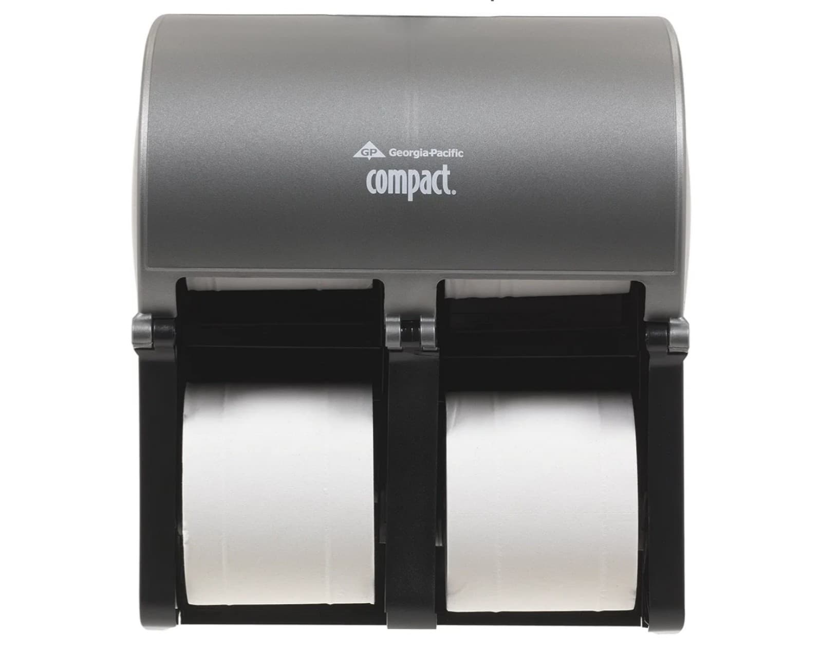 Compact Quad 4-Roll Vertical Toilet Paper Dispenser - Image 1
