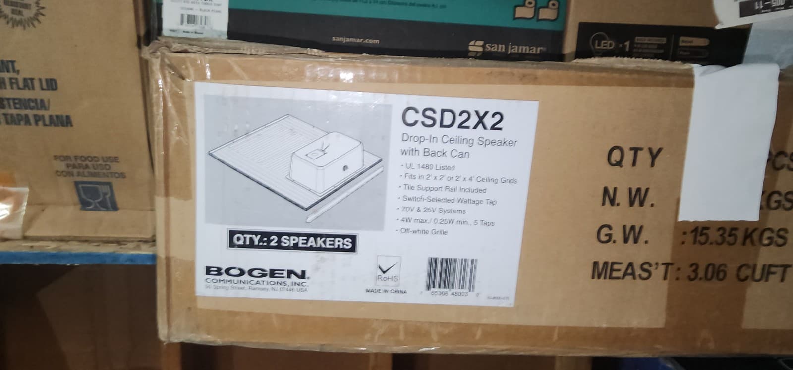 Boden Drop-In Ceiling Speaker - Image 1