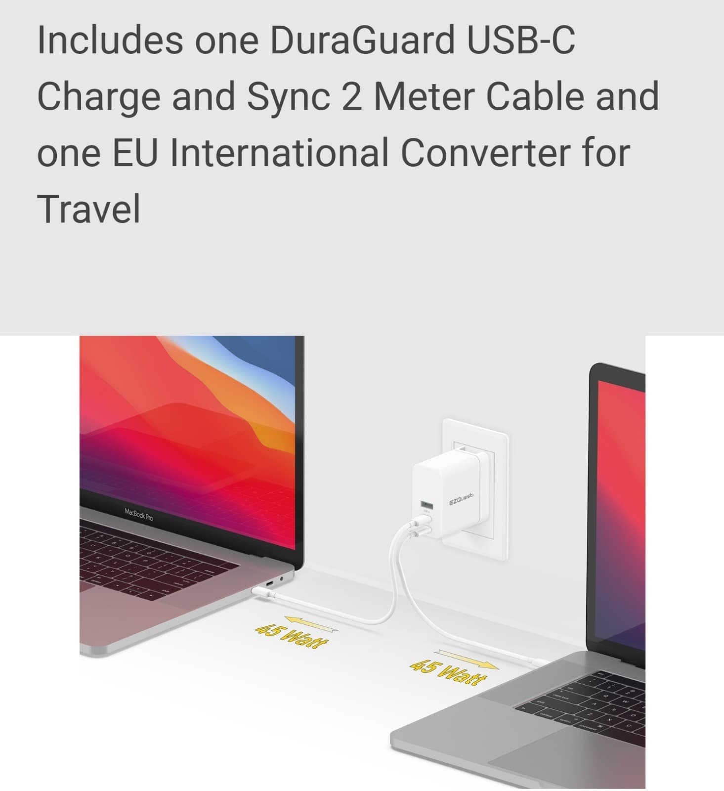 UltimatePower 90W GaN USB-C PD Wall Charger Travel Plug - Thumbnail 6