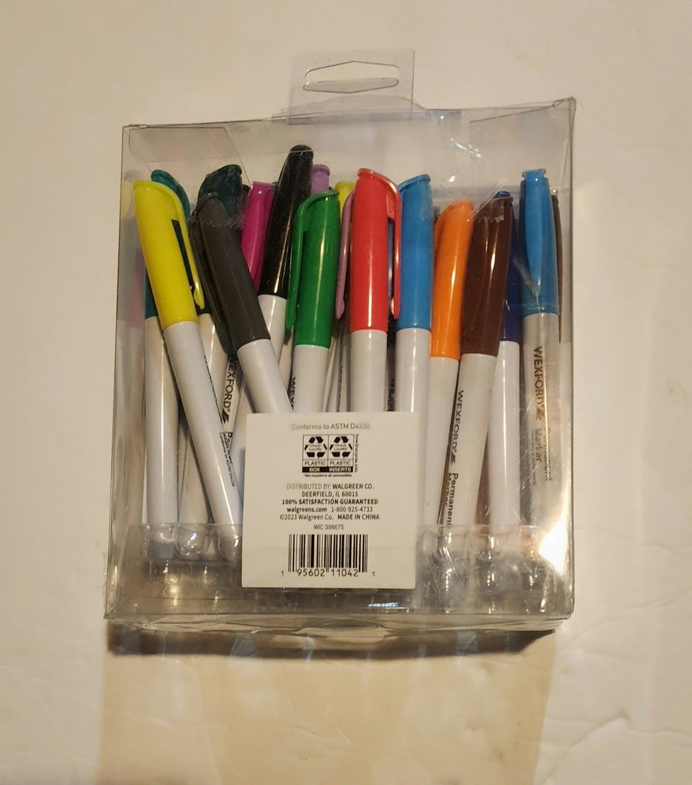 Wexford Fine Point Permanent Markers Assorted 30 pack - Thumbnail 3