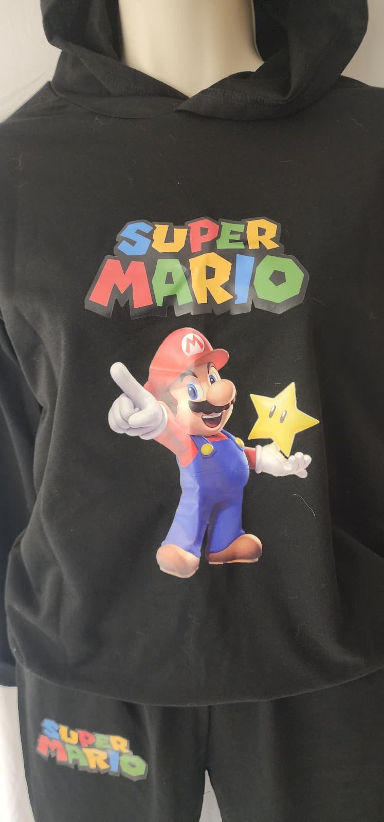 Mario 2pc Sweatshirt Children's size Large - Thumbnail 3